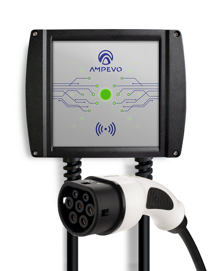Ampevo 7.4kW Statie Incarcare Monofazata Type 2