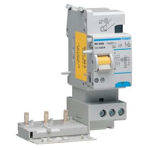 Bloc Diferențial Hager 3P 25A 30mA