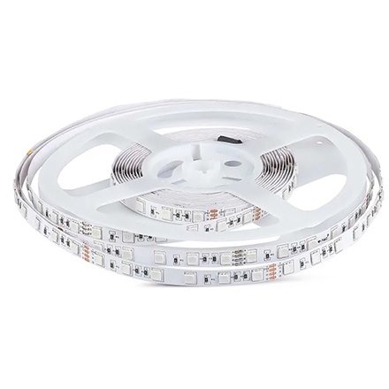 Banda LED V-TAC 24V 5M, 3000K, 60LED/M