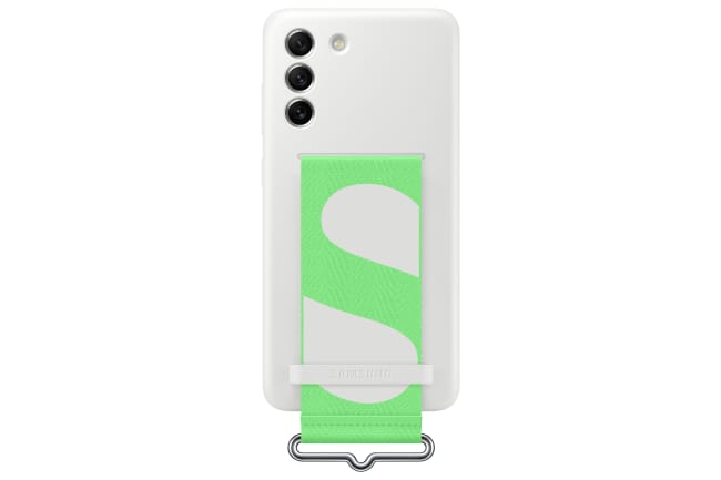 Husă Samsung S21 FE Albă cu Cureă - imagine 7