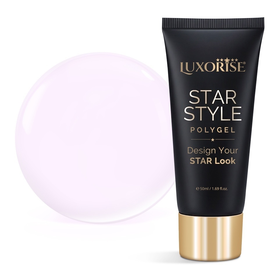 Polygel LUXORISE STAR STYLE - STAR DREAM Collection, Blush Fantasy, 50ml