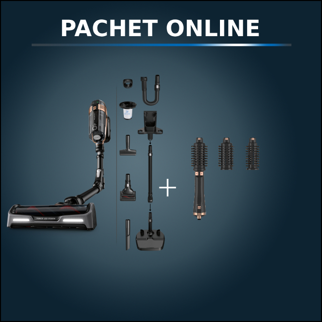 Rowenta X-Force Flex15.60 + Perie Caldă PROMO
