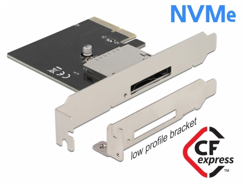 Delock 91755: Placă PCI Express cu CFexpress extern