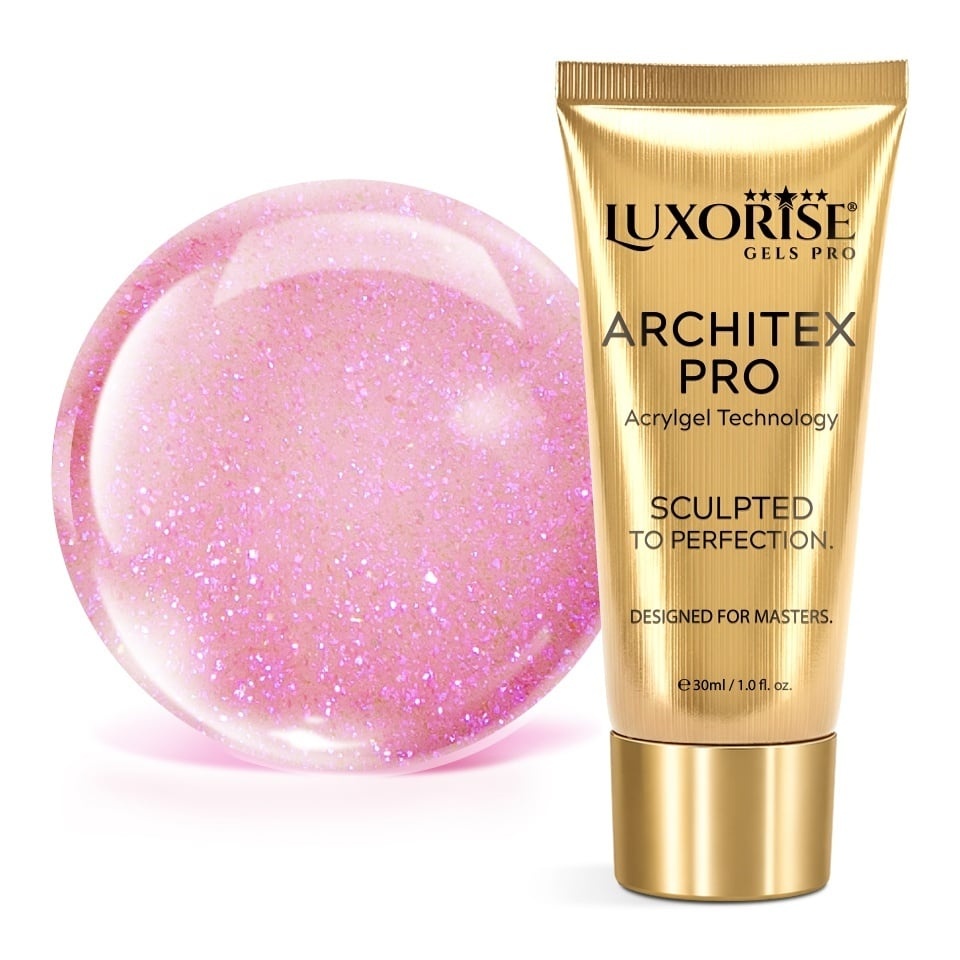 Polygel LUXORISE ARCHITEX PRO - Intense Elegance Collection, Royal Haze, 30ml