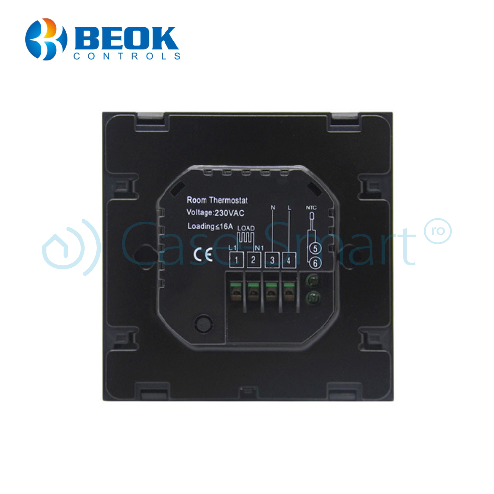 Termostat Incalzire Pardoseala BeOK TGT70-EP, 16A - imagine 3