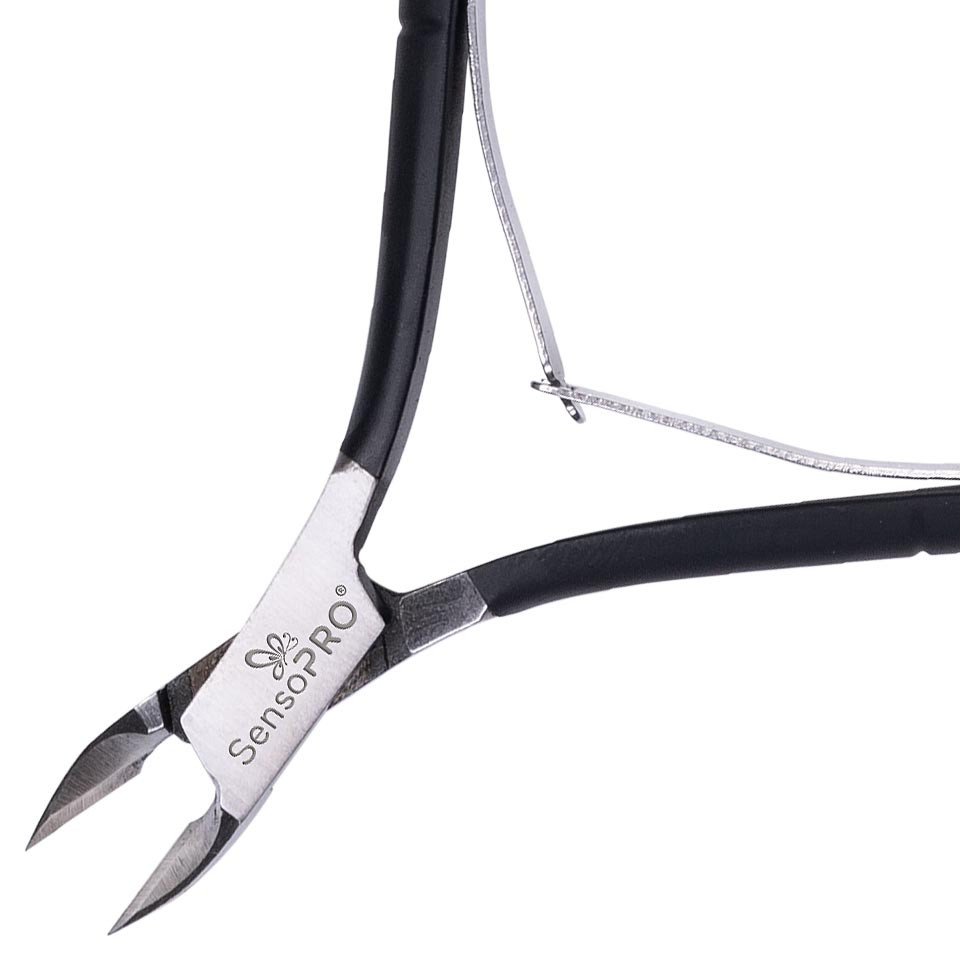 Clește Unghii SensoPRO Milano Negru Otel Inoxidabil