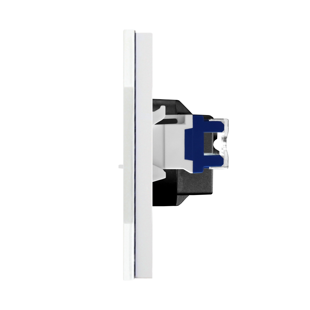 Priza Schuko TV Internet Sticla Luxion - imagine 3