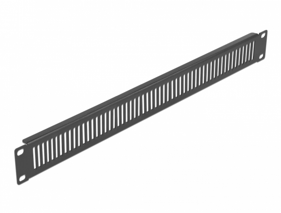 Panou 19" 1U Ventilatie Negru Delock