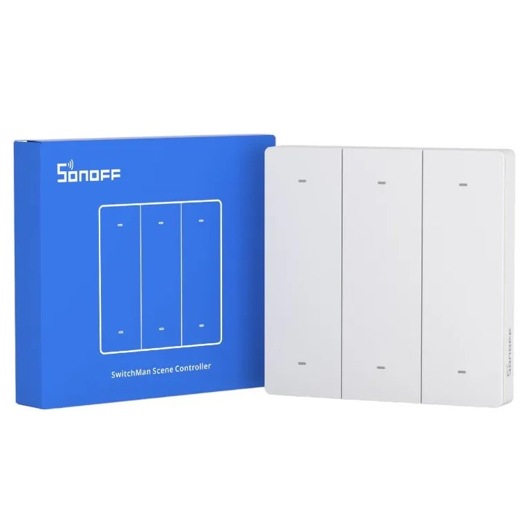 Telecomanda RF Sonoff R5W, 6 Butoane, Control Smart