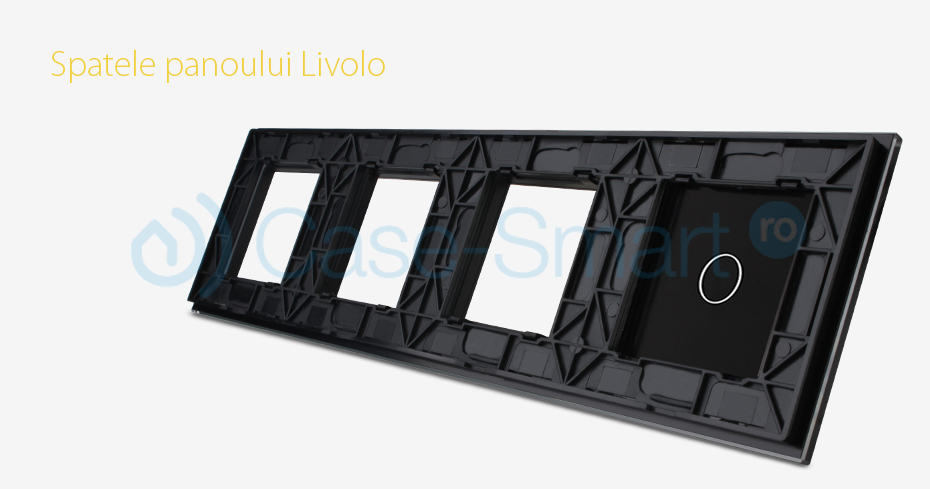 Rama Touch Livolo Sticlă + 3 Prize - imagine 9