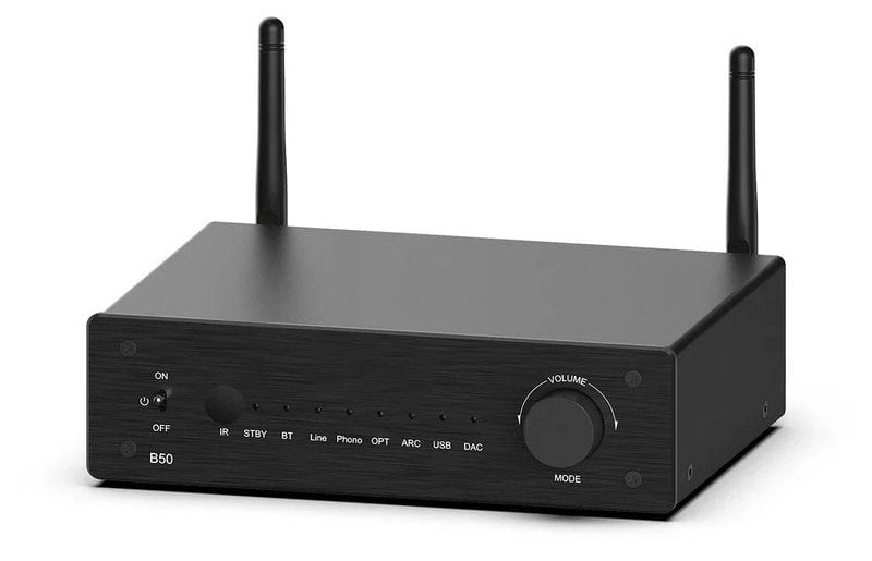 Amplificator Rakoit 2x50W Bluetooth, Sistem Audio Premium