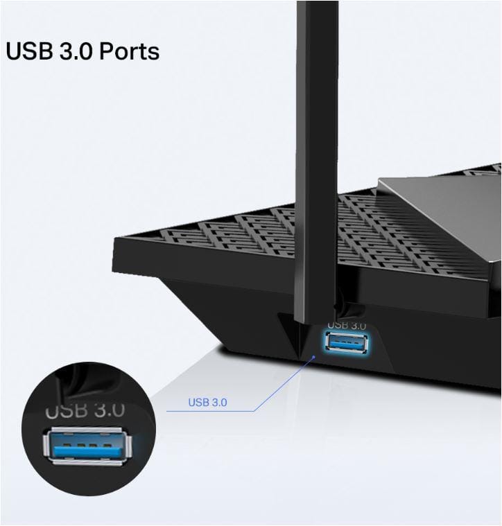 Router TP-Link Archer AX72 Pro AX5400 WiFi 6 Gigabit - imagine 4