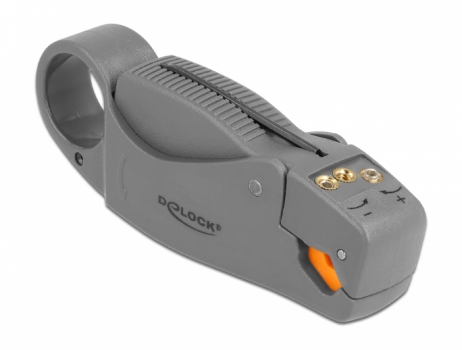Clește Dezizolat Coaxial Delock 90512, Reglabil