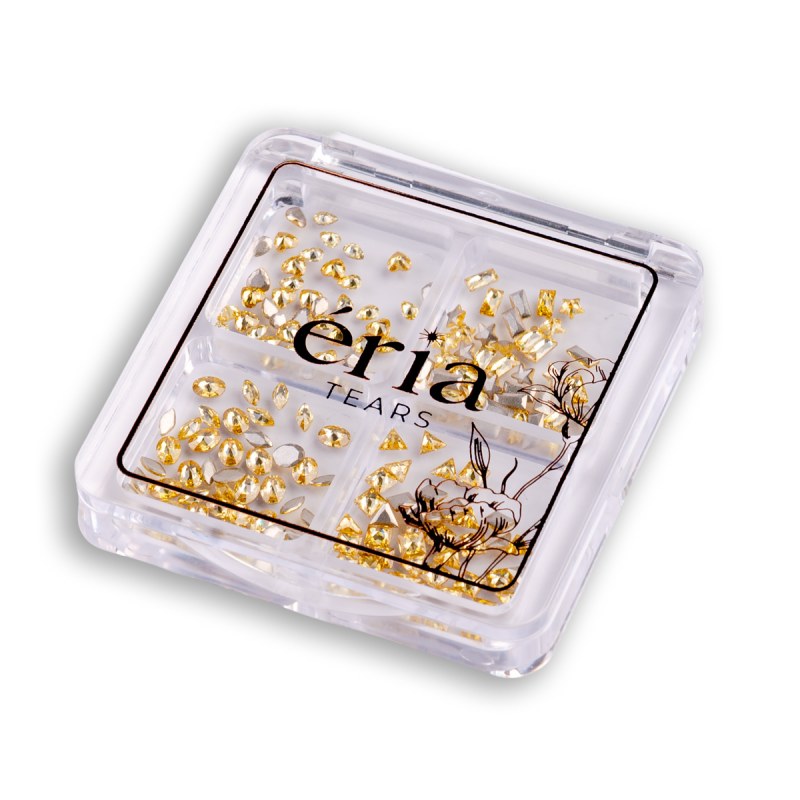 Cristale Éria Tears Citrine - 160 bucăți | Nailshop