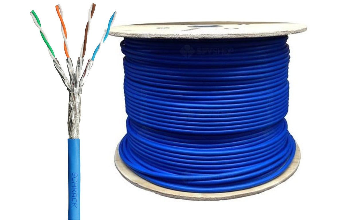 Cablu Retea Cat7 Schrack 500m, S/FTP