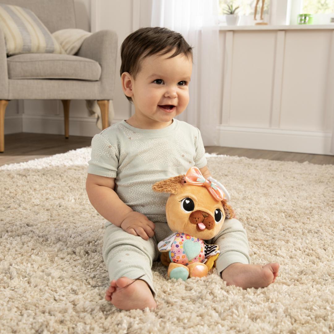 Jucărie Interactivă Lamaze Pugul Lovey - Dezvoltare Senzorială - imagine 5
