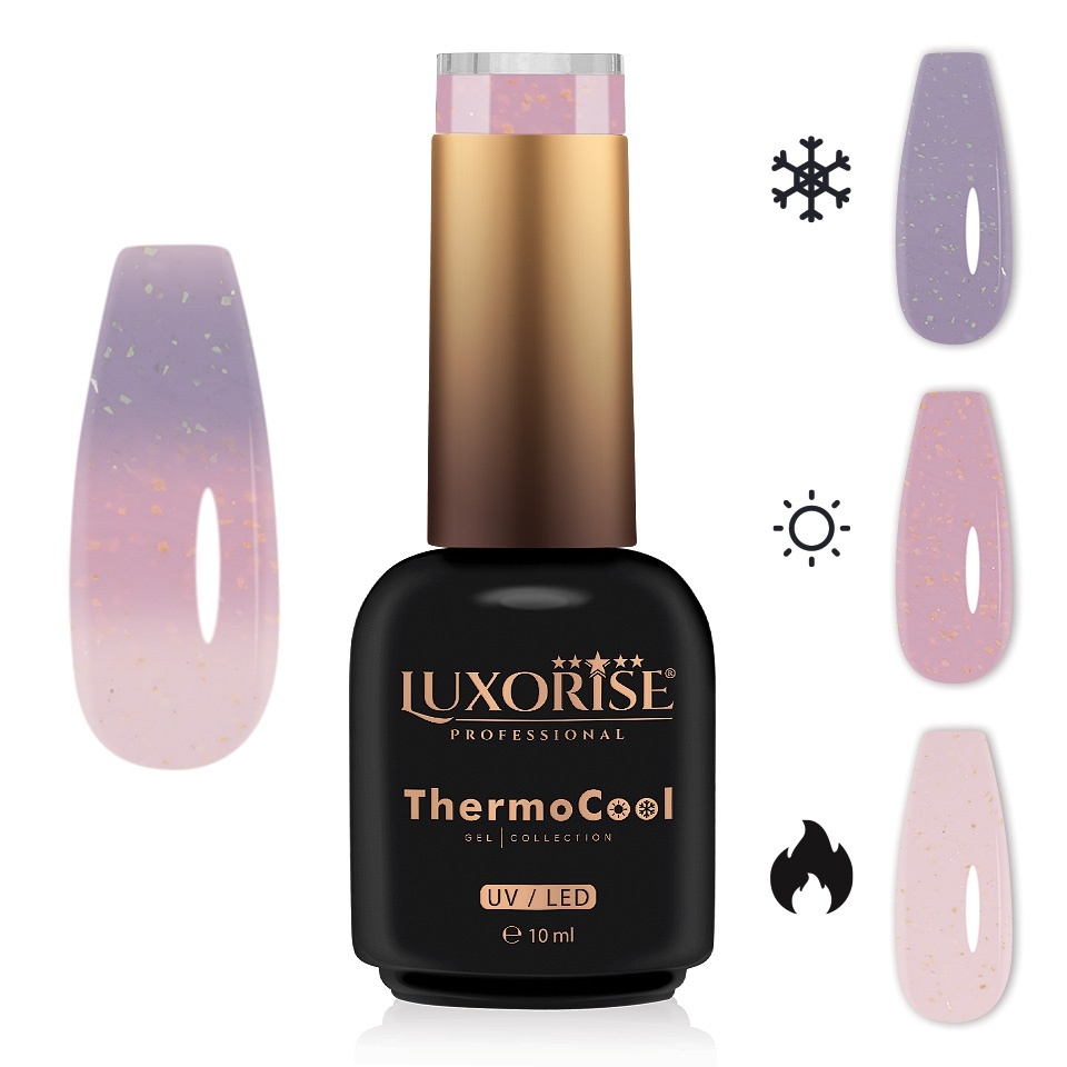 Oja Semipermanenta Termica 3 Culori Luxorise ThermoCool 10ml