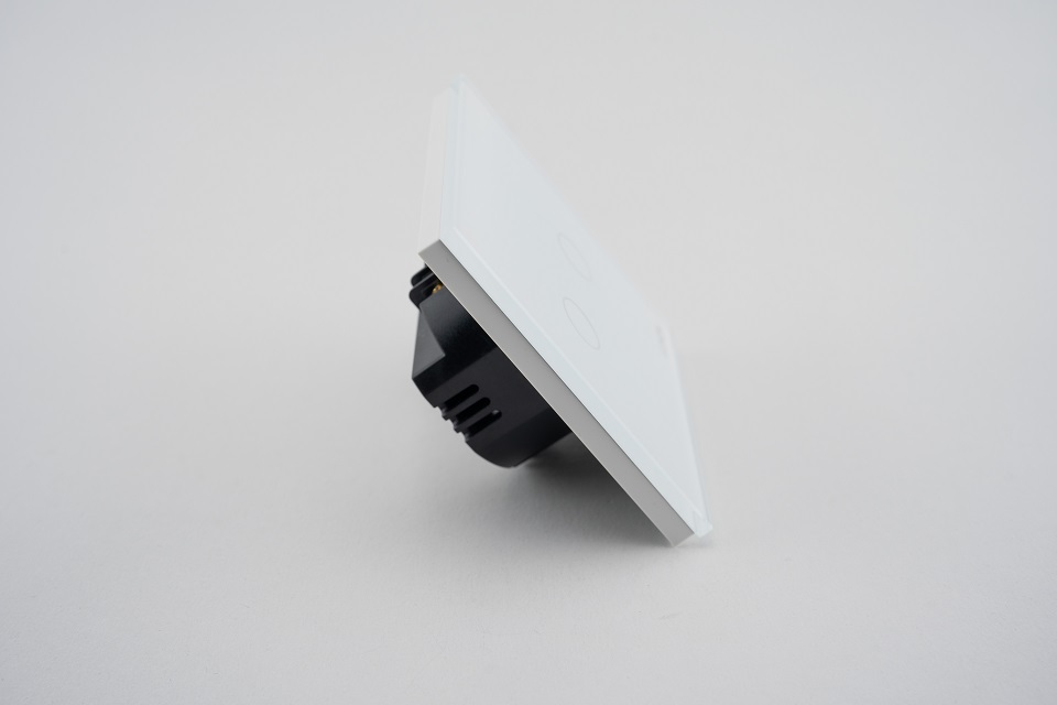 Intrerupator Dublu Touch Sticla LUXION, 500W - imagine 7