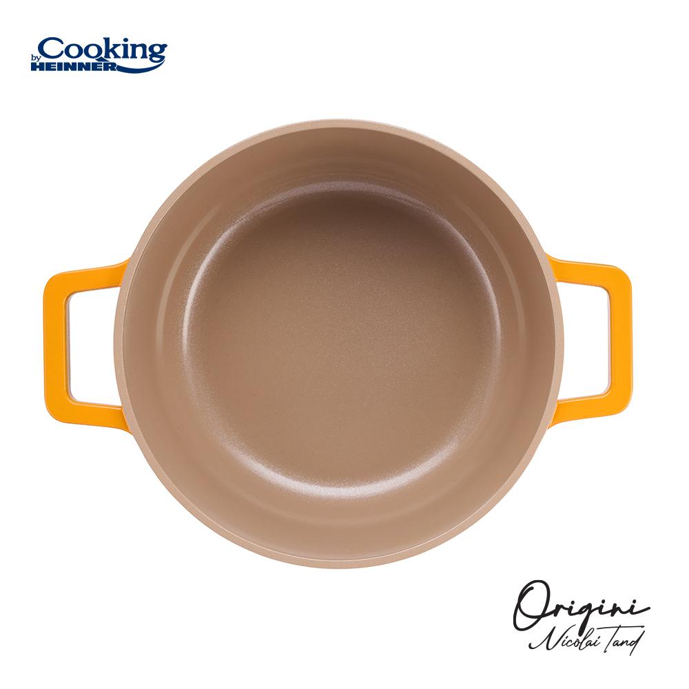 Cratiță Heinner Origini Aluminiu Turnat 2.4L cu Capac - imagine 5