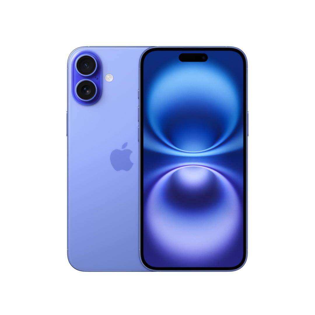 iPhone 16 Plus 256GB Ultramarine - Ecran Mare, Apple Intelligence