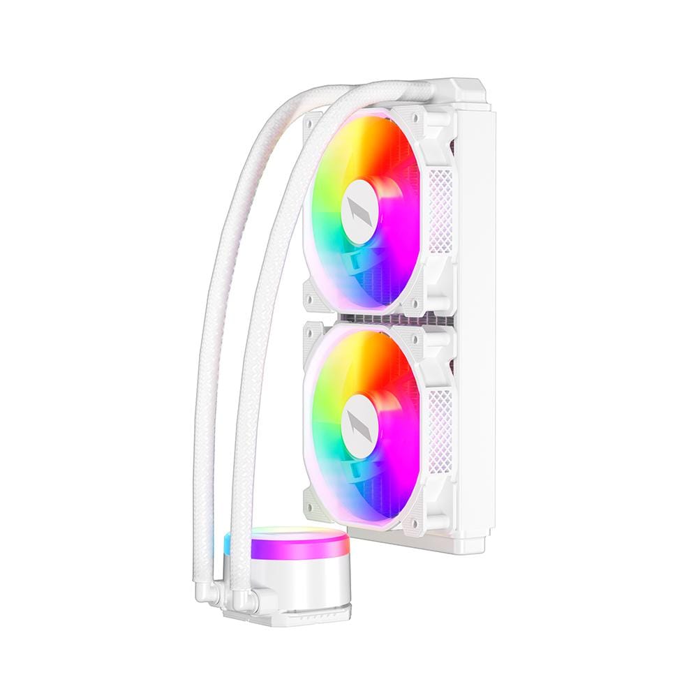 Cooler Procesor 1STPLAYER TS2 240 ARGB Alb | Performanță Gaming - imagine 5