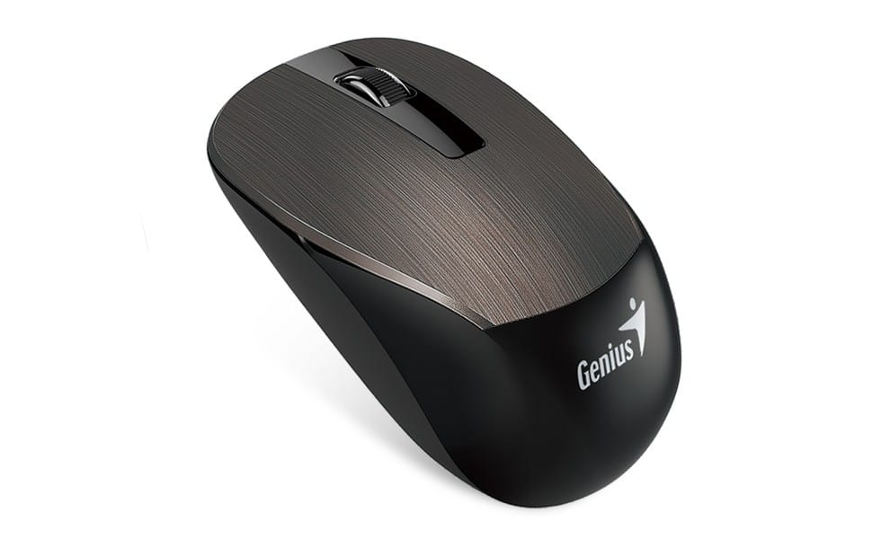 Mouse Wireless Genius NX-7015 1600 DPI Negru - Silentios - imagine 2