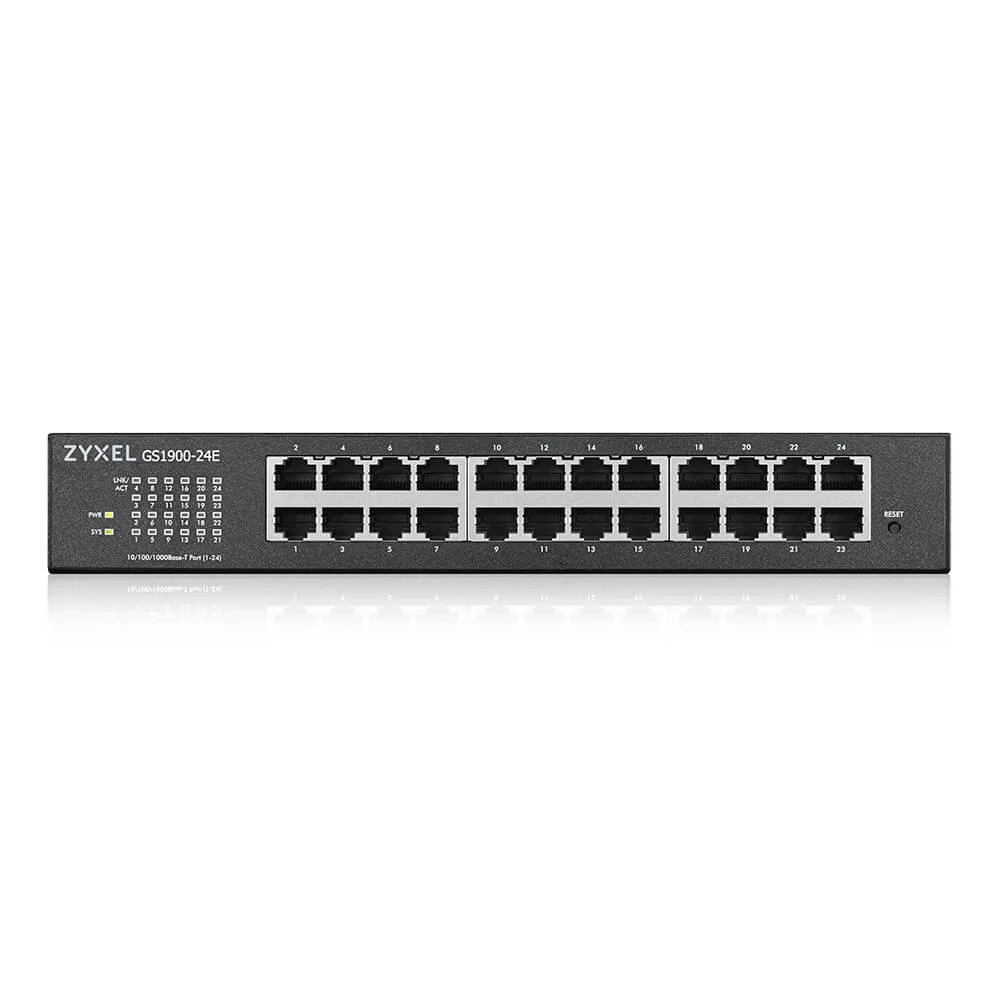 Switch Zyxel GS1900-24E 24-Port Gigabit Managed - Rețea Profesion - imagine 3