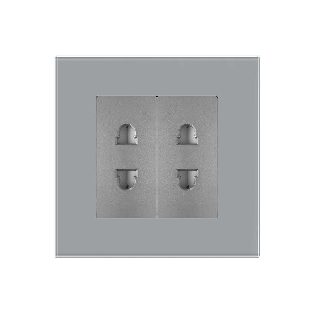 Priza Dubla Sticla LUXION, Design Modern - imagine 14