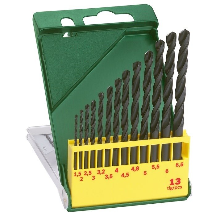 Set 13 burghie Bosch HSS-R, 1.5-6.5 mm