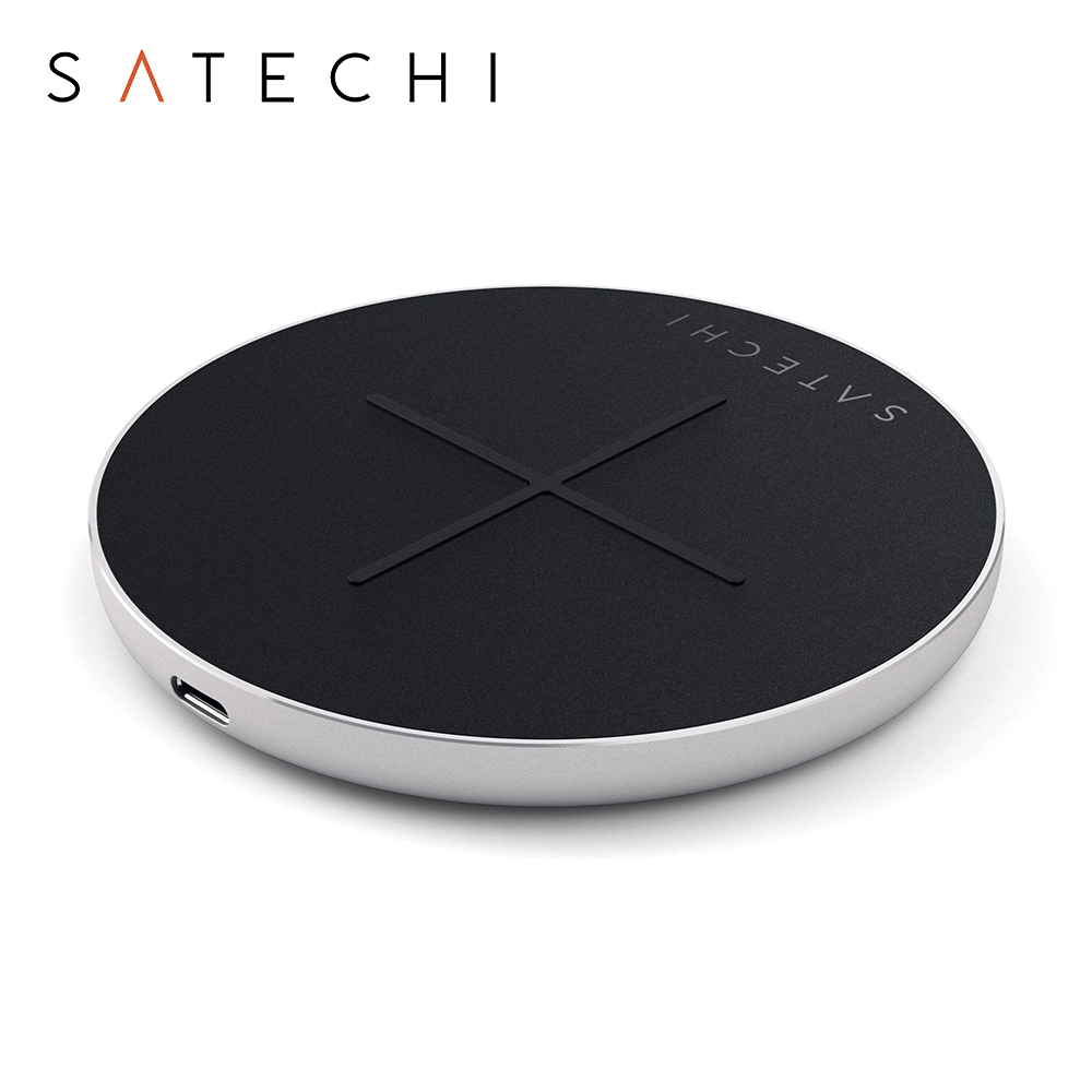 Încărcător Wireless Satechi 10W, Certificat Qi - imagine 3