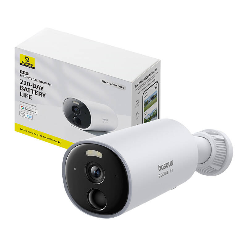 Camera Exterior BASEUS B1 2K Alb - Supraveghere Inteligentă - imagine 8