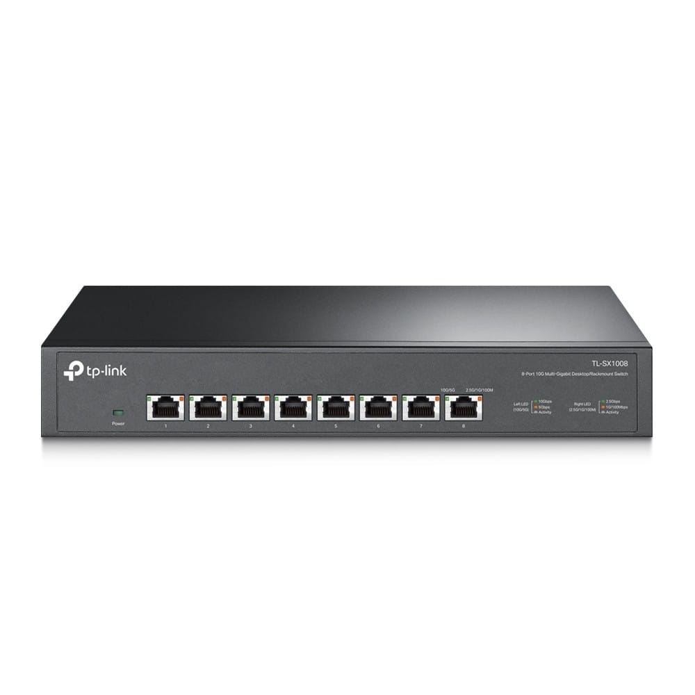 Switch TP-Link TL-SX1008 8 Porturi 10G, Rackmount/Desktop