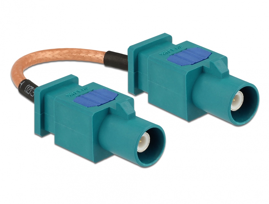 Cablu Antenă FAKRA Z Plug 10cm, Delock 89663