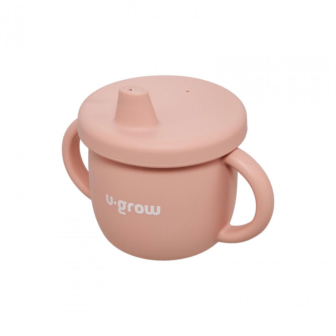 Set Diversificare U-GROW 3 Piese Silicon Roz - Bebe - imagine 5