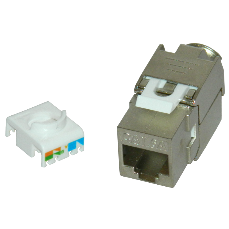 Keystone Cat6A FTP Toolless Emtex - Conector Rețea Premium