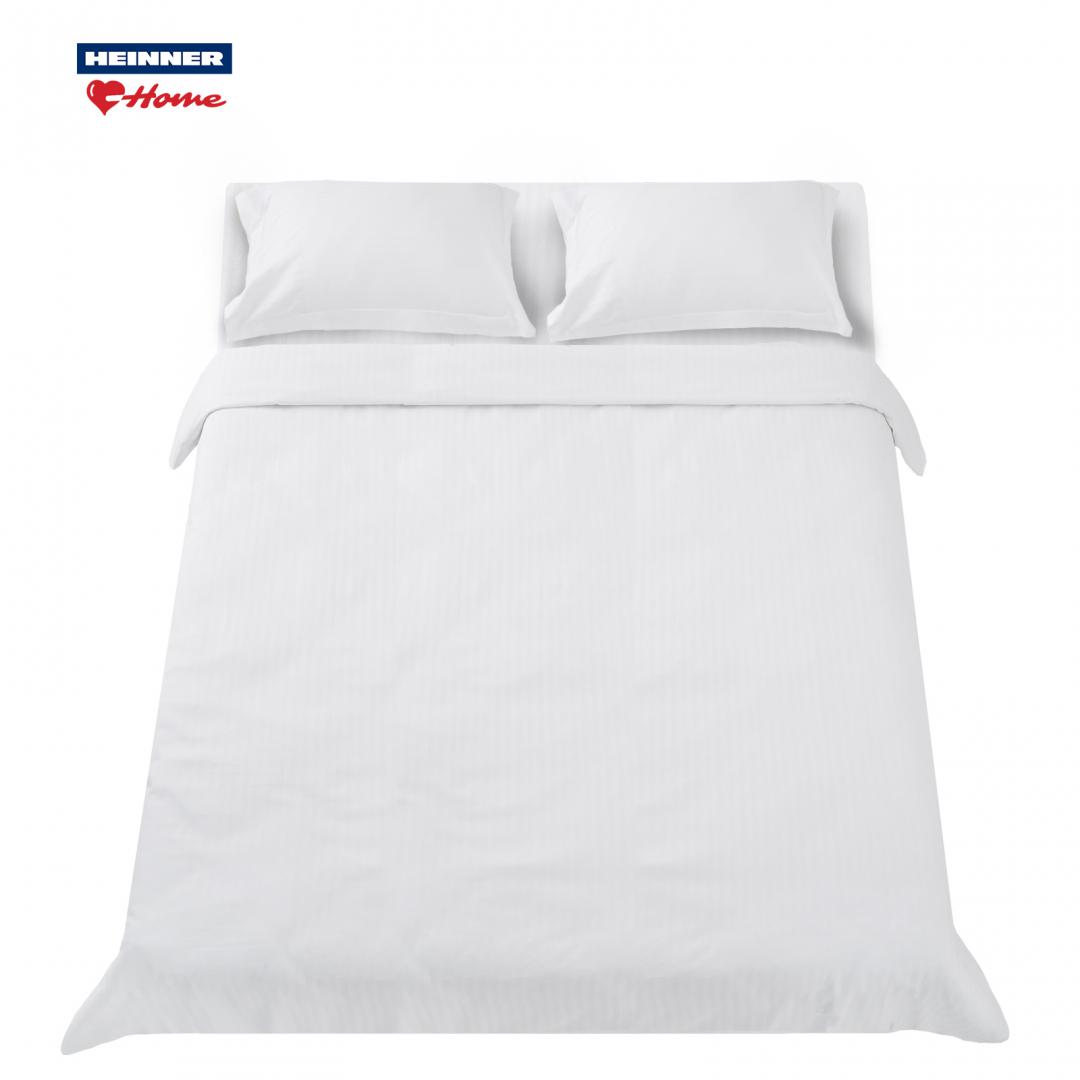 Lenjere de Pat King Size Damasc - Stil Hotelier Premium - imagine 2