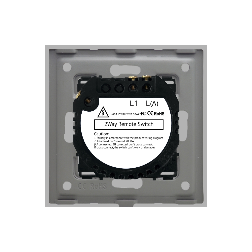 Intrerupator Touch Sticla RF433 Cap Scara LUXION - imagine 16