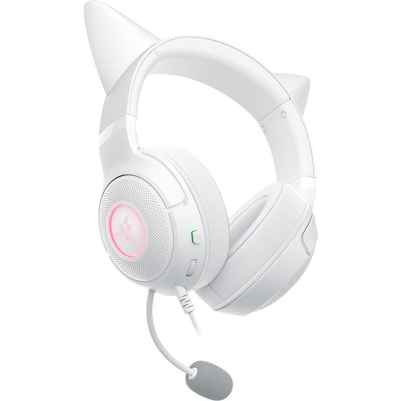 Căști Gaming Razer Kraken Kitty V2 USB-A Alb - RGB - imagine 3