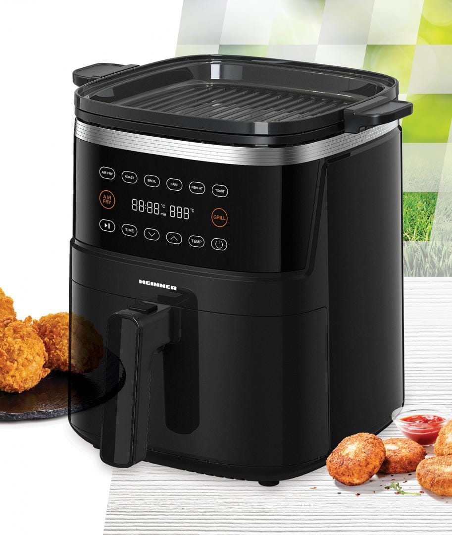 Friteuza Aer Cald Heinner VastCook 5L 2600W Digital Negru - imagine 7
