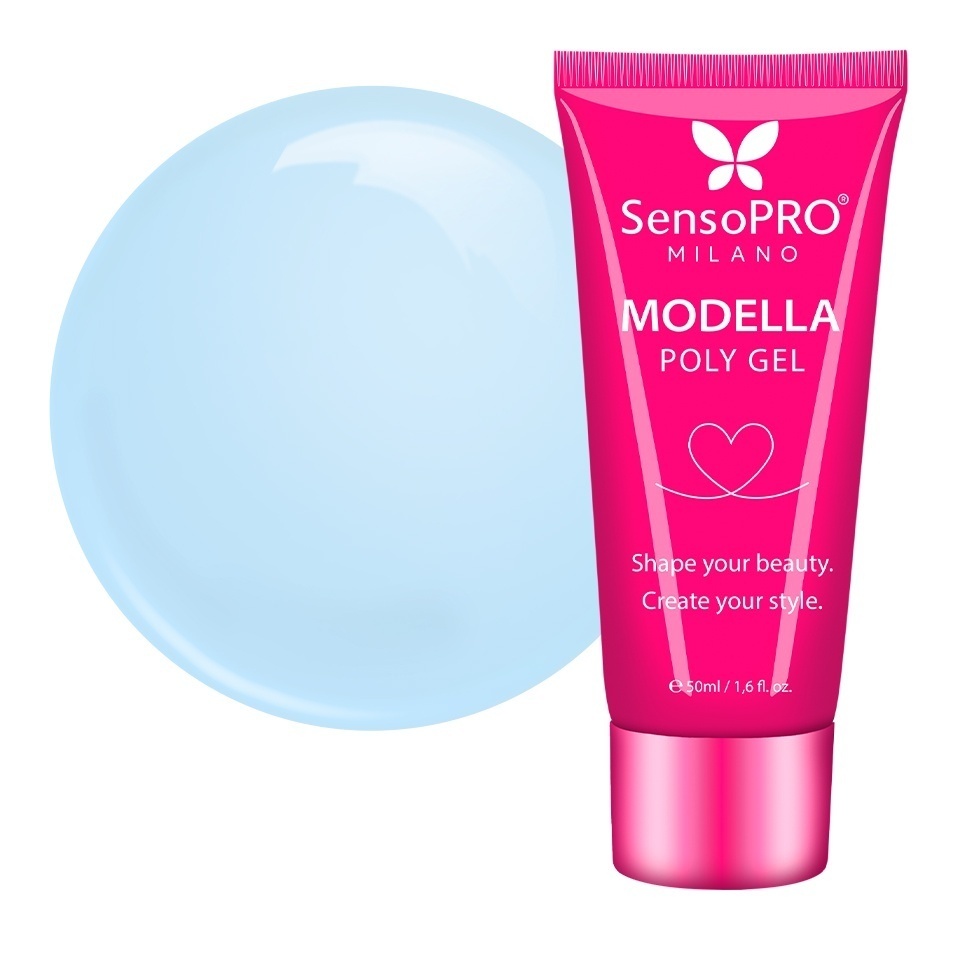 Polygel MODELLA SensoPRO Milano - Sky Whisper, 50ml
