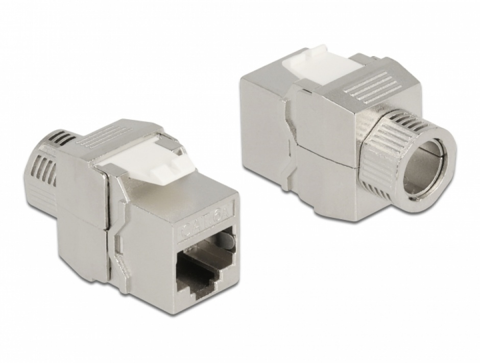 Modul Keystone RJ45 la LSA Cat.6A Tool-free Delock