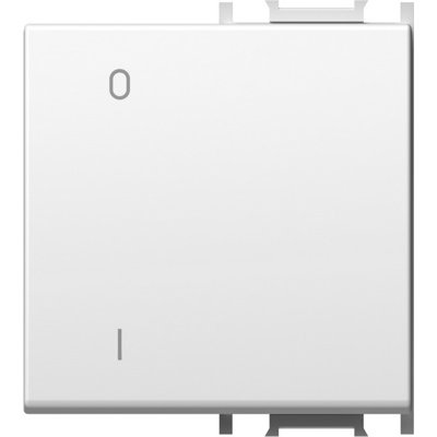 Clapeta TEM Modul Alb 2M Neutru 03