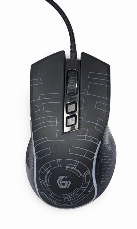 Mouse Gaming Gembird MUSG-RGB-01, Optic, 3600 DPI, RGB