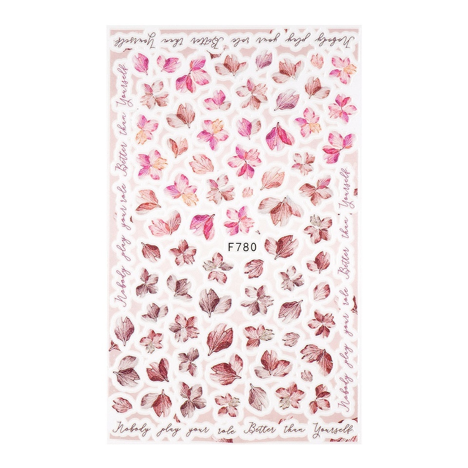 Abtibilduri Unghii SensoPRO Milano About Flowers F780