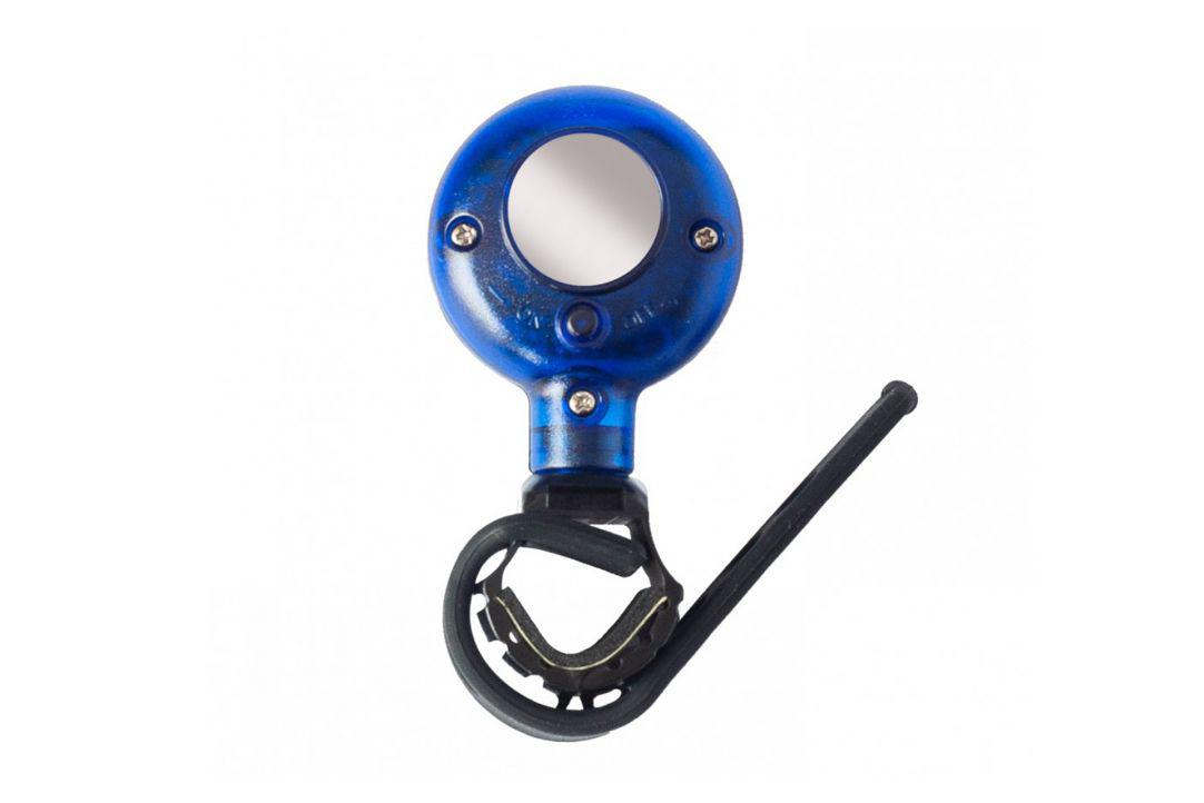 Sonerie Electrică Bicicletă cu Oglindă DX888HB Albastră - imagine 2