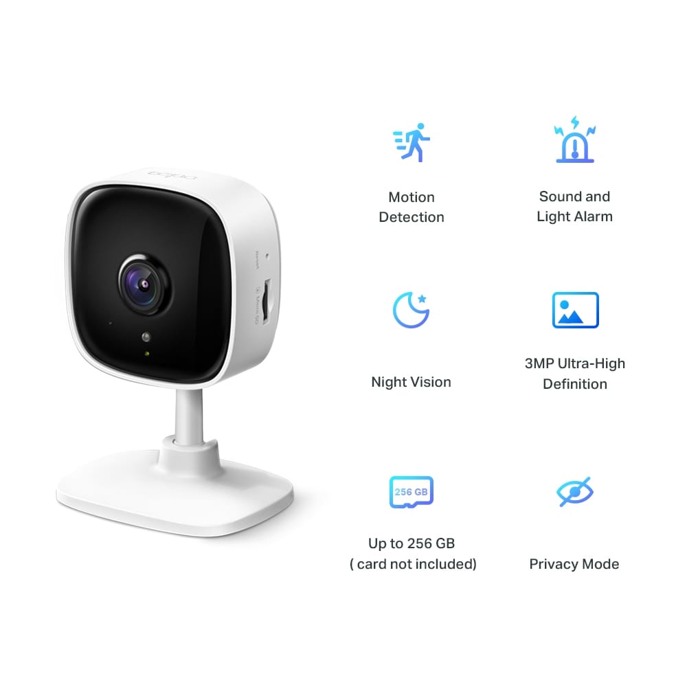 Camera Supraveghere WiFi TP-Link Tapo C110 Full HD 1080p - imagine 3