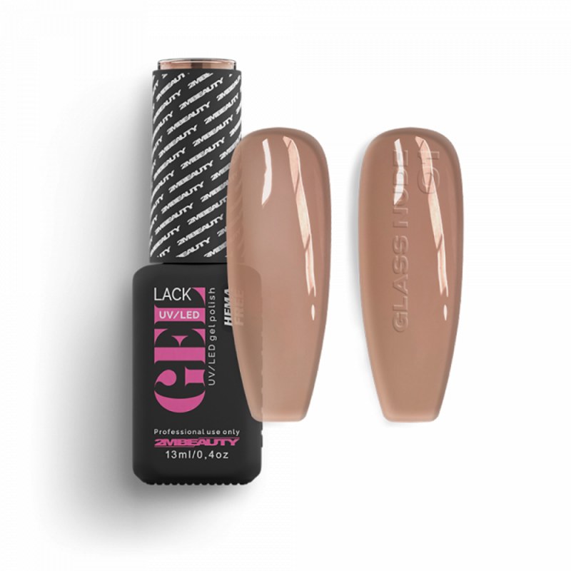 Ojă Semipermanentă HEMA Free Glass Nude Nr. 01 Nailshop
