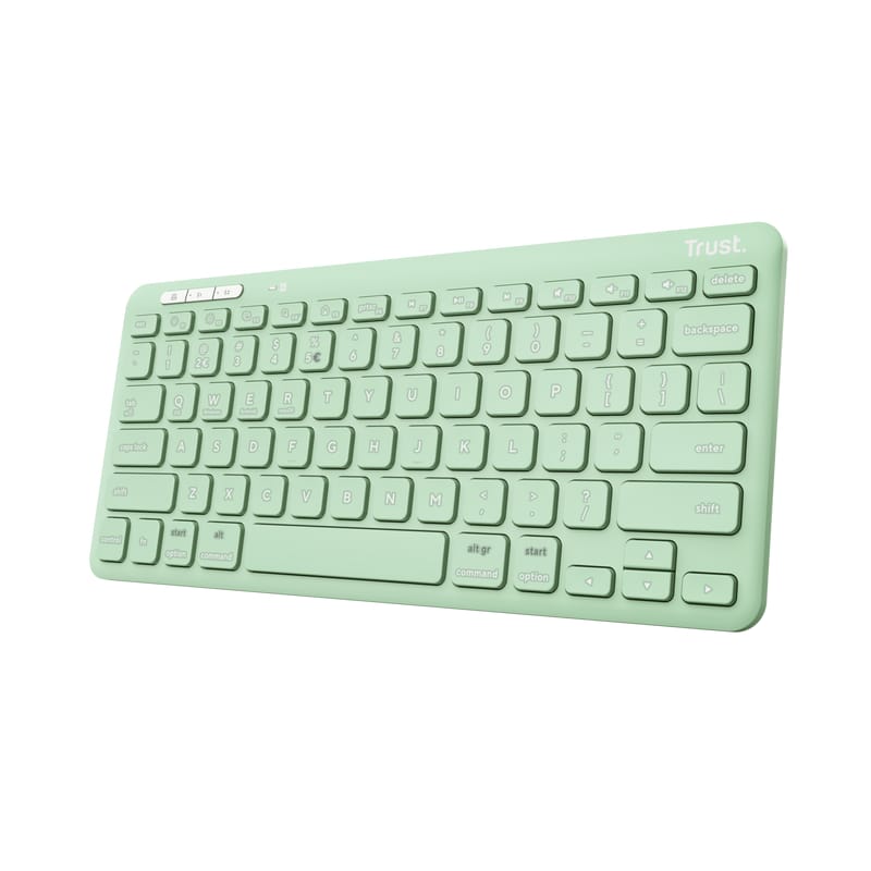 Tastatura Trust Lyra Wireless - USB-A, USB-C, Bluetooth, 10m - imagine 2