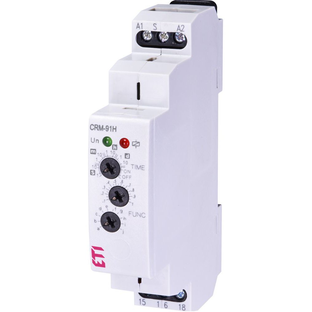 Releu de timp Eti CRM-91H, 16A, Multitensiune