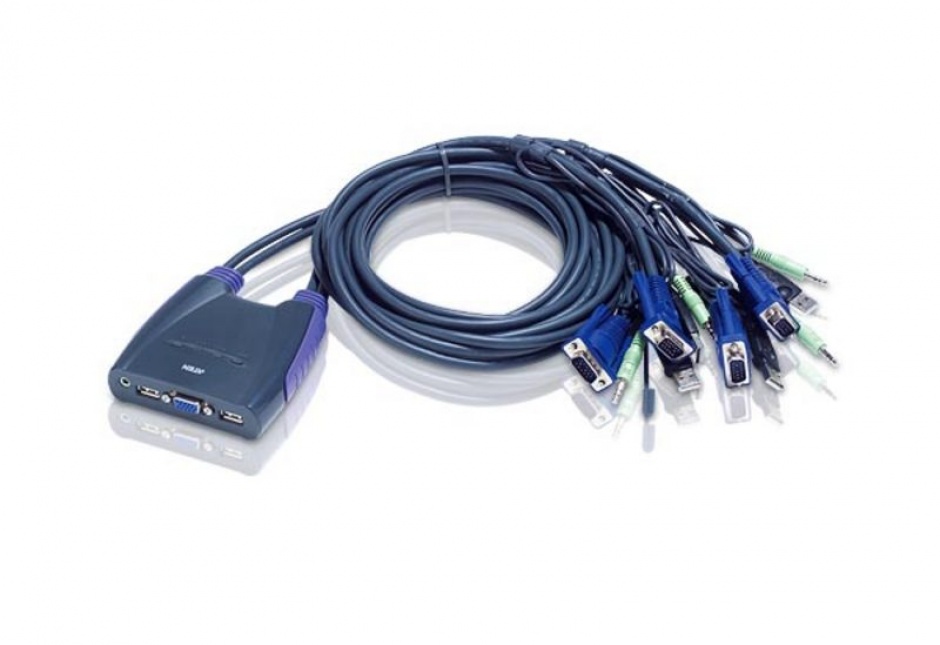 Switch KVM ATEN CS64US 4 Porturi USB VGA